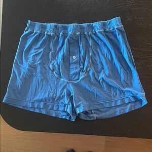 Mack Weldon Blue Boxer Shorts